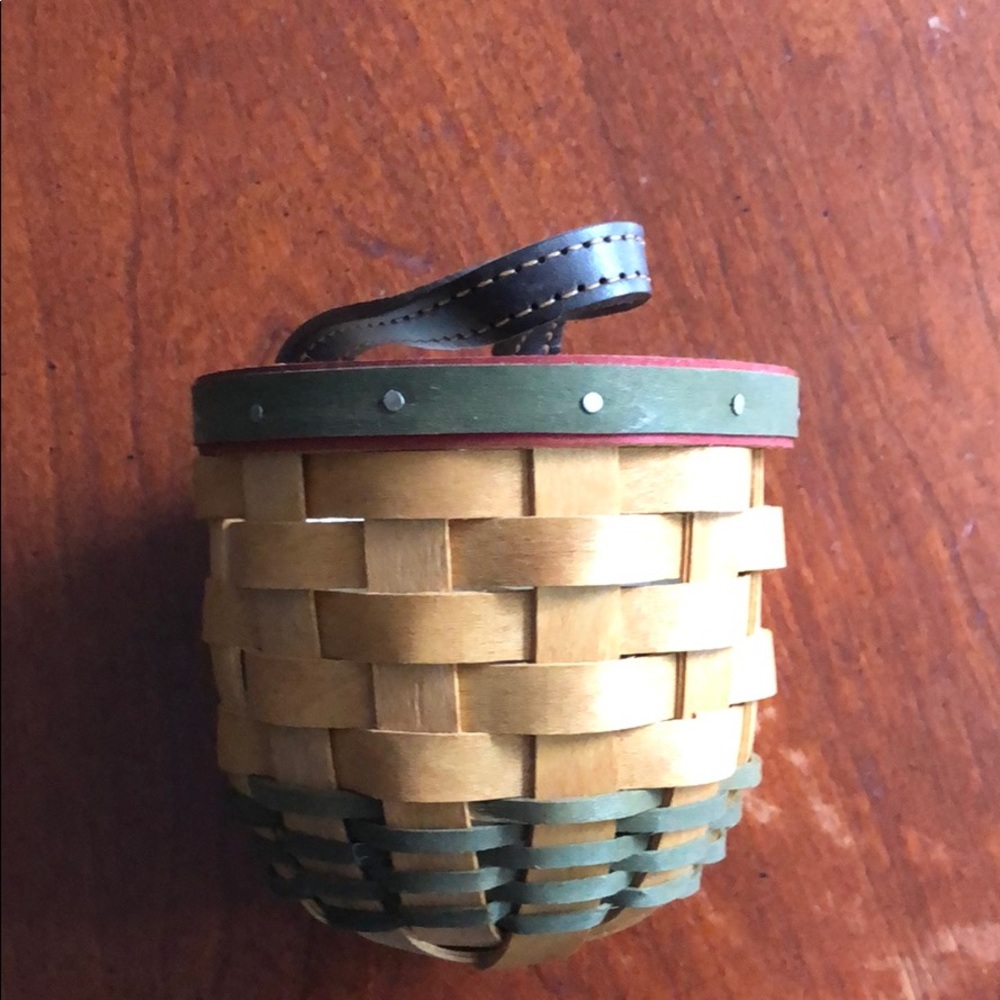 Longaberger Little Elf basket with protector.